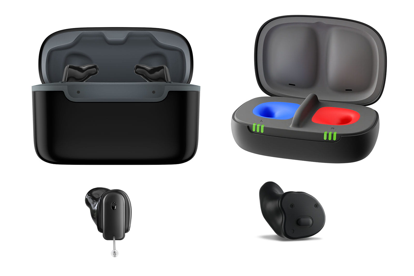 Rexton rechargeable custom hearing aids