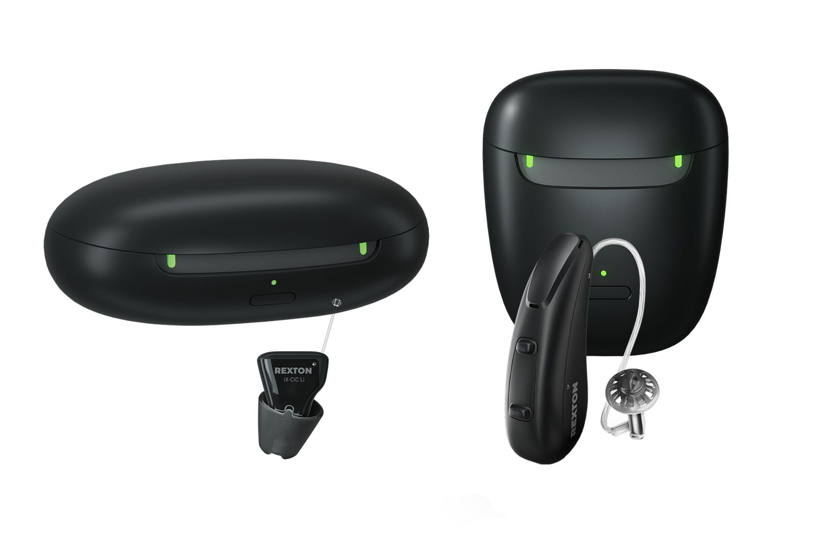 Reach rechargeable CROS hearing aids