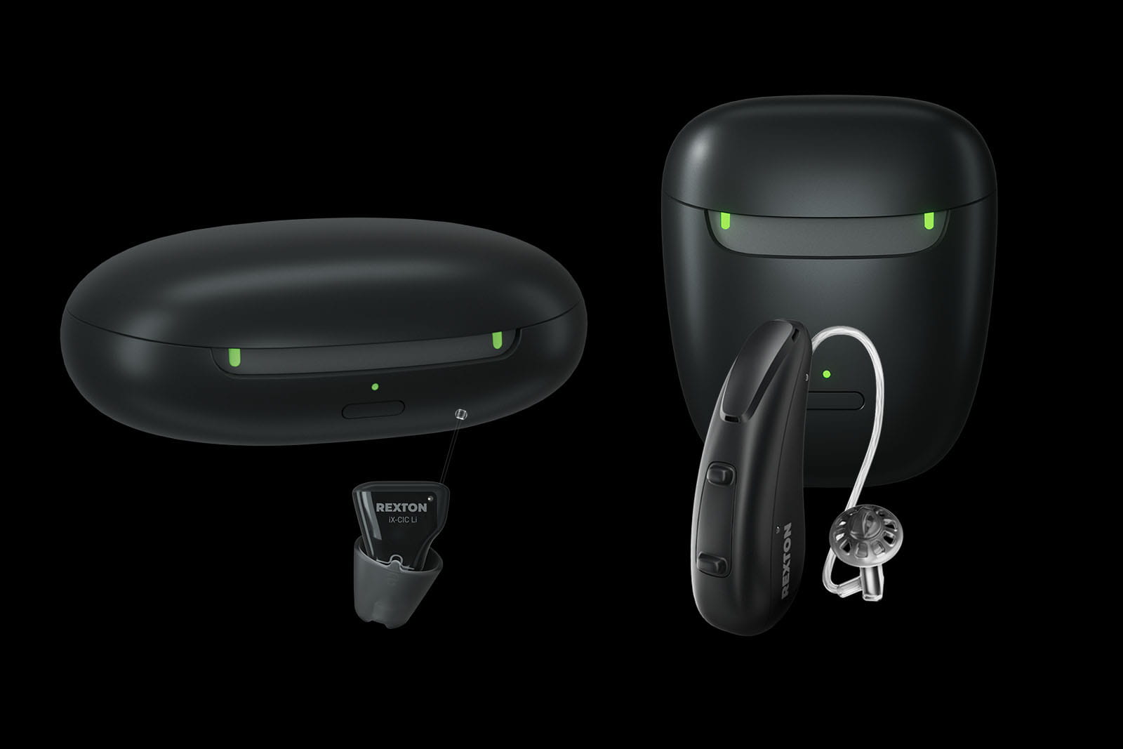 Reach rechargeable CROS hearing aids